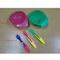 Color Changing Bowl And Spoons